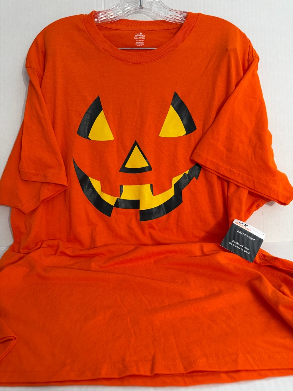 Way to Celebrate Men’s Halloween Jack O Lantern T Shirt